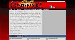 Desktop Screenshot of crazedfanboy.com